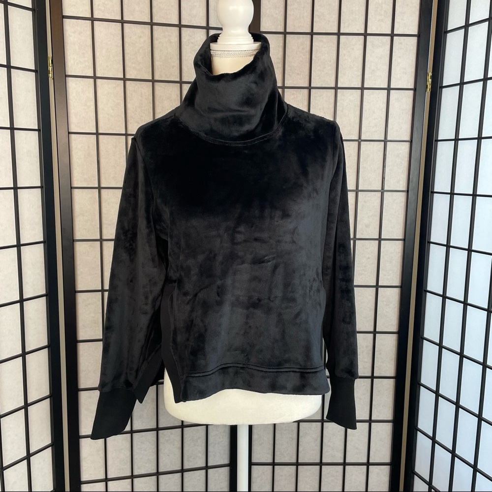 Athleta Velour Turtleneck